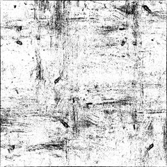Black and white grunge. The texture of the old surface covered with scratches, scuffs, dust. Vintage dirty background in spots, cracks