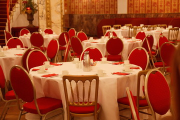Austrian restaurant with a traditional interior