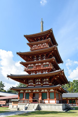 Obraz premium 薬師寺