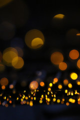 Bokeh background for design