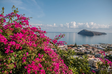 View over Agia marina crete