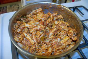 pasta with tomato sauce