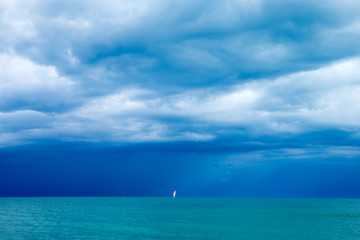 Fototapeta premium sea of beach caribbean sea