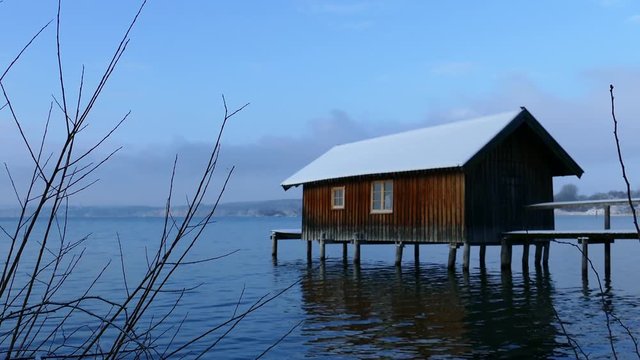 mein winter am ammersee, bayern, 