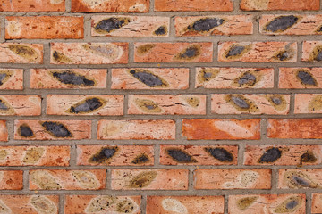 old red brick wall texture background