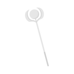 Magic wand. Element of popular magic icon. White background. Vector illustration. EPS 10.