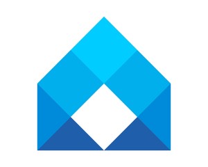 real estate logo, simple logo house
