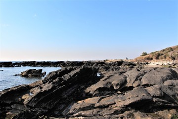 三浦半島・天神島の海岸