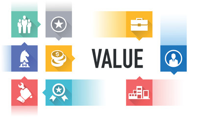 VALUE FLAT ICON SET