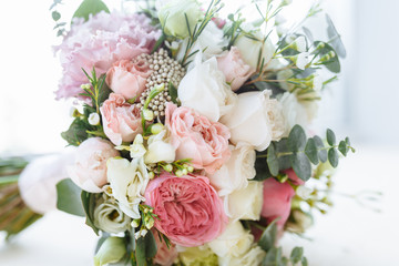 wedding bouquet of flowers