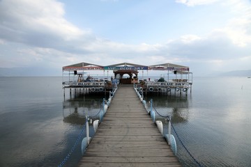Fototapeta na wymiar Ohrid lake, Macedonia