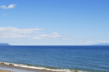 海　波　空　雲　素材