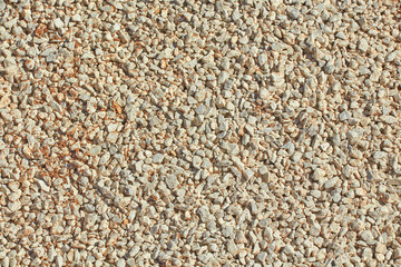 Crushed stone for construction