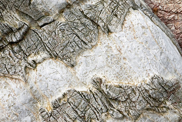 Rocks at a seashore in the Philippines