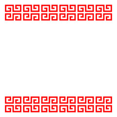 中華マークのフレーム