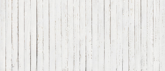 white wood texture background, top view wooden plank panel