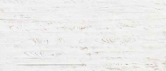white wood texture background, top view wooden plank panel