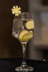 cocktail with bananas