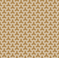 Seamless pattern based on Japanese ornament Kumiko