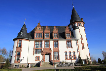 Fototapeta na wymiar Schloss Klink an der Müritz (1898, Mecklenburg-Vorpommern)