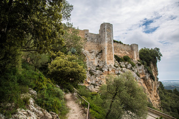 Fototapeta na wymiar Castell de Santueri, Mallorca, Puig de Santueri 