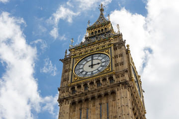 Fototapeta na wymiar Big Ben, London, England, UK
