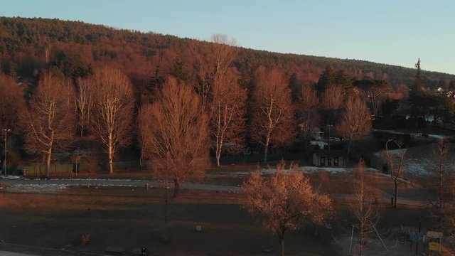 Sunset Dolly Zoom at Comabbio Lake