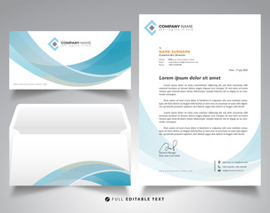 Envelope and Letterhead Design Template