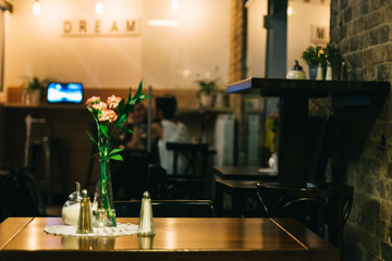 interior of a restaurant