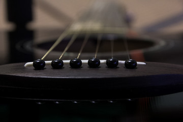 Acoustic guitar strap