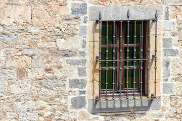 Fototapeta na wymiar facade in roncesvalles