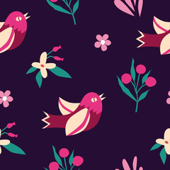 cute bird pattern