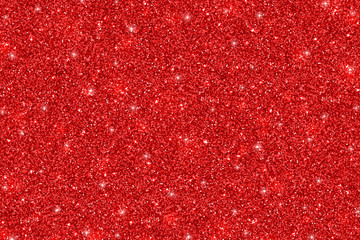 Red glittering holiday texture. Vector