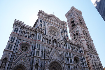 Fototapeta premium Cattedrale di Santa Maria del Fiore (Cathedral of Saint Mary of the Flower) in Florence, Italy