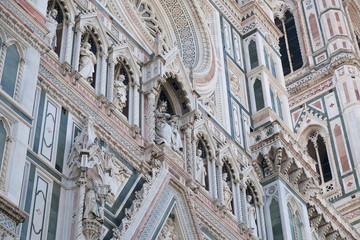 Obraz premium Cattedrale di Santa Maria del Fiore (Cathedral of Saint Mary of the Flower) in Florence, Italy 