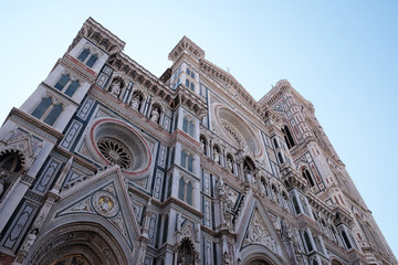 Fototapeta premium Cattedrale di Santa Maria del Fiore (Cathedral of Saint Mary of the Flower) in Florence, Italy 