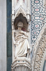 Abraham, Portal of Cattedrale di Santa Maria del Fiore (Cathedral of Saint Mary of the Flower),...