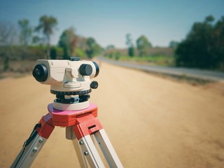 Survey for road construction