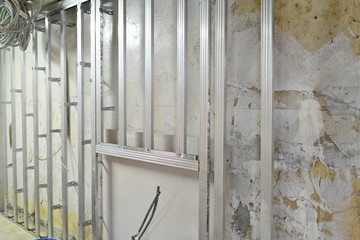 Drywall cage.