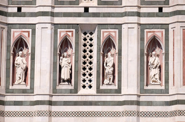 Beardless Prophet, Bearded Prophet, Abraham Sacrificing Isaac, The Thinker, Campanile (Bell Tower)...
