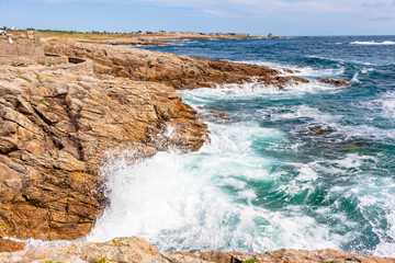 Wild coast of Quiberon