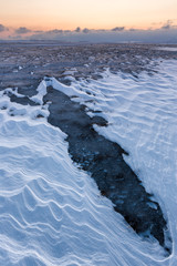 disegni di neve a capo nord, norvegia