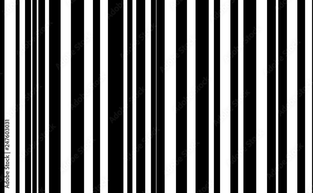 Aufkleber vector seamless pattern qr code, and barcode for your design.