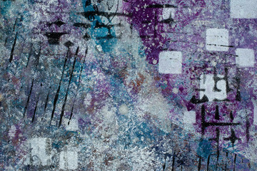 Messy Abstract Background Grunge Texture