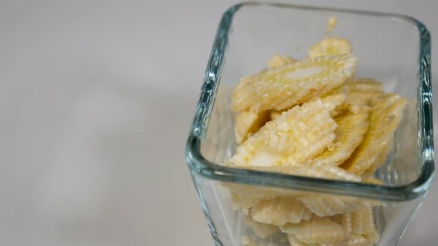 Baby Corn in a Glass
Sliced Baby Corn
Shooting in Studio