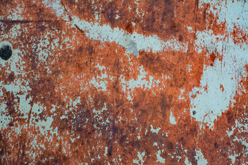 Rusty metal surface