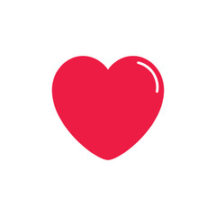 Vector heart icon. - Vector