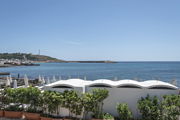 Fototapeta premium Italia Puglia Capo Santa Maria di Leuca lungomare