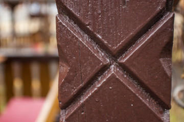 Pattern of wooden beam 