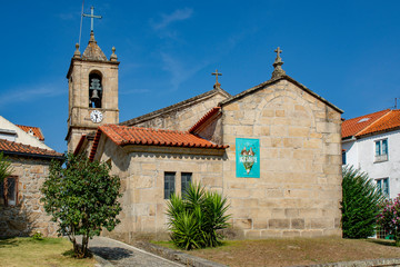 Fototapeta premium church of historic center of the village Melgaco, north of Portugal